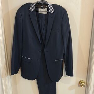Men's Navy Suit by Moods of Norway